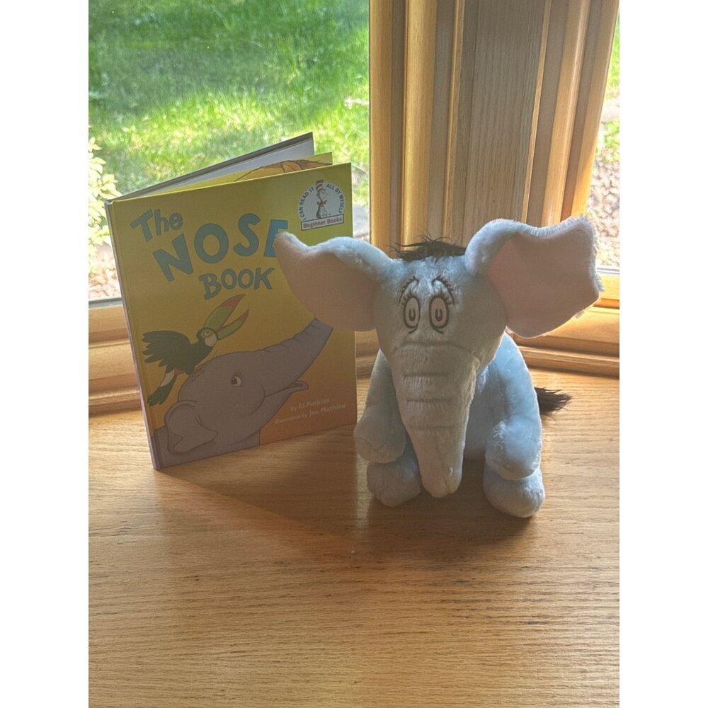The Nose Book By Al Perkins With Plush Kohls Cares Elephant - Book & Toy Set For